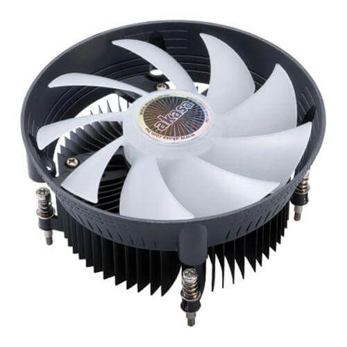 Akasa Vegas Chroma LG ARGB Heatsink & Fan, Intel 115x & 1200 Sockets, Fluid Dynamic PWM Fan, 95W TDP - Imagen 2